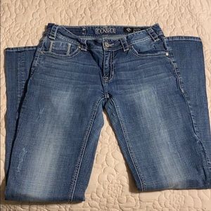 Women’s Rock and Roll mid rise jeans 31x36